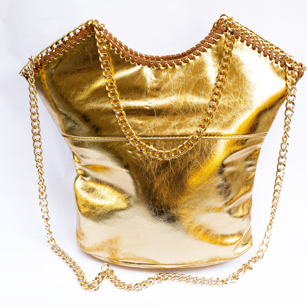Soft Chain Trim Tote Bag ✨