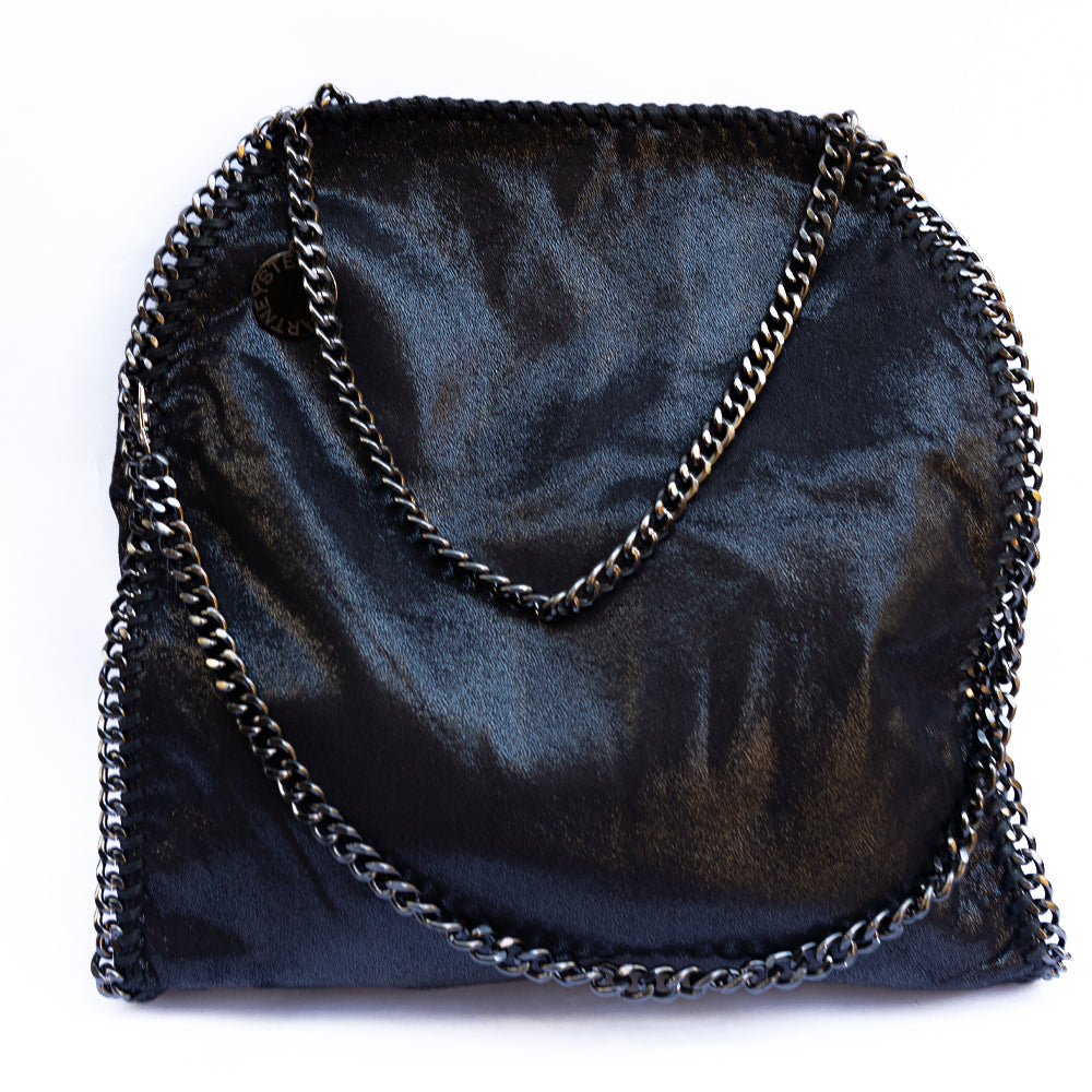 Chain Trim Tote Bag
