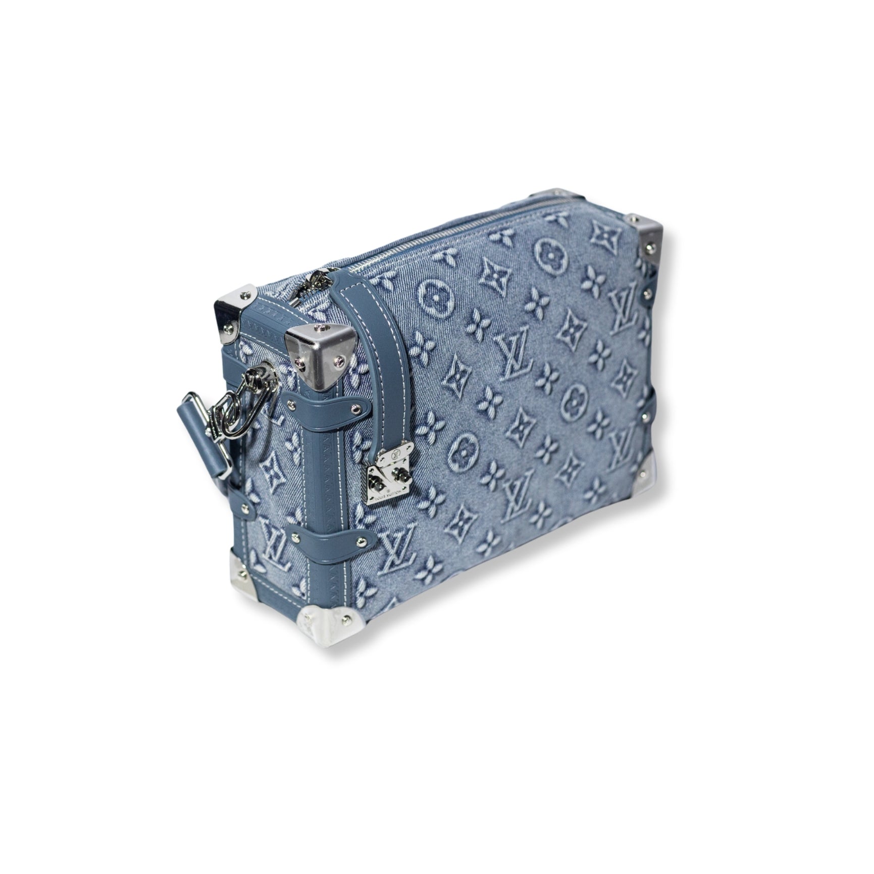Louis Vuitton Mini Trunk – Denim Monogram Canvas