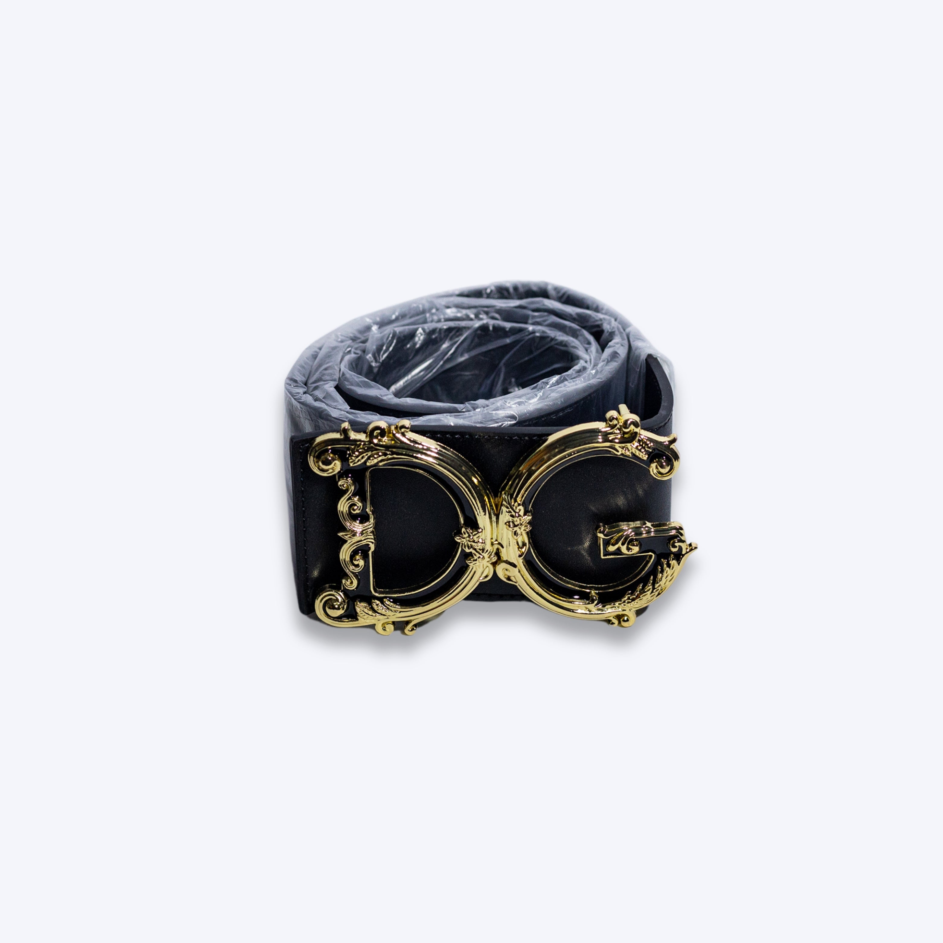 Dolce & Gabbana DG Baroque Logo Belt