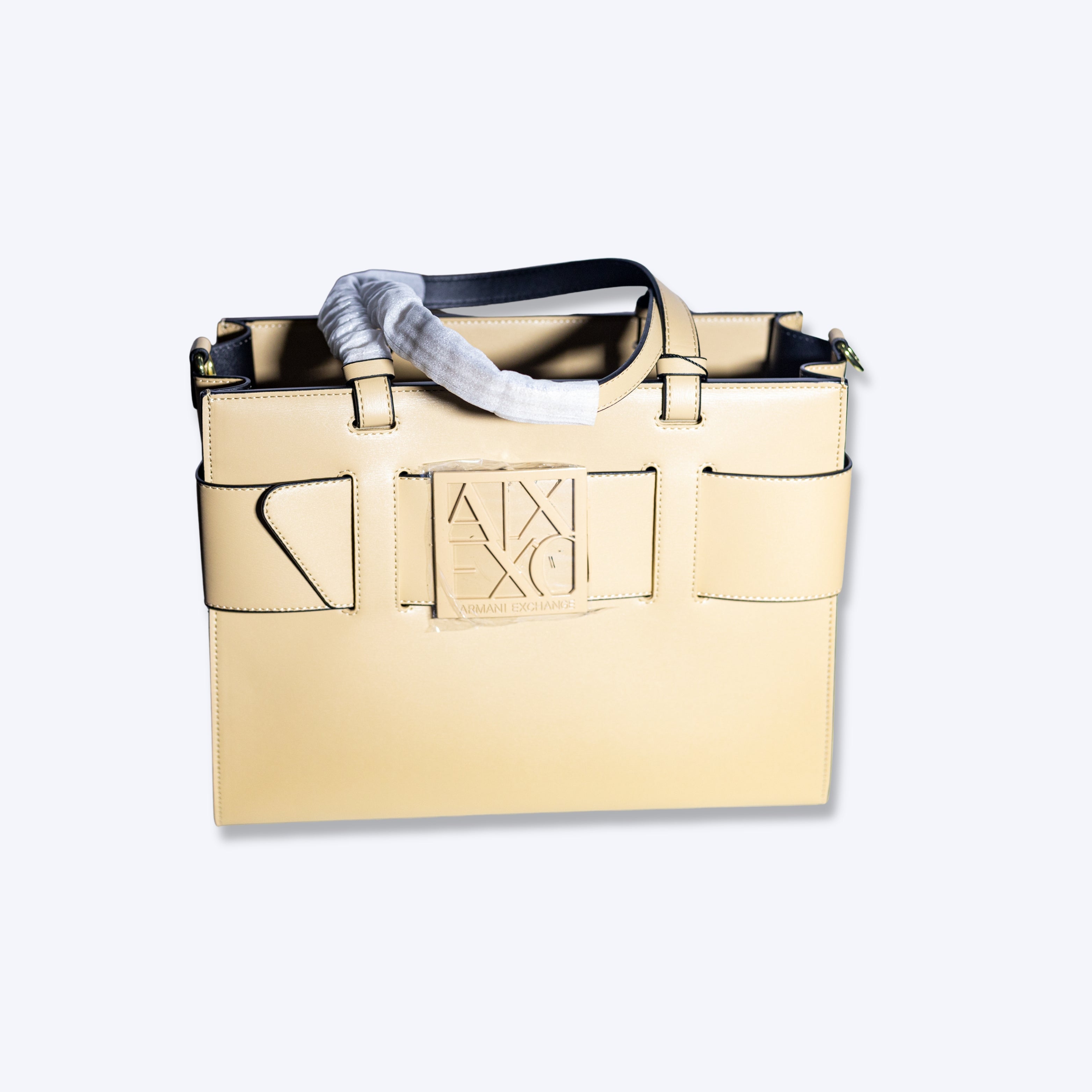 Armani Exchange Women’s Handbag with Front Logo Plaque