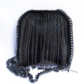 Chain Fringe Crossbody Bag smaal