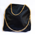 Chain Trim Tote Bag
