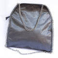 Chain Trim Tote Bag