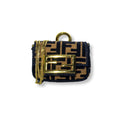 Fendi FF Logo Micro Baguette Bag