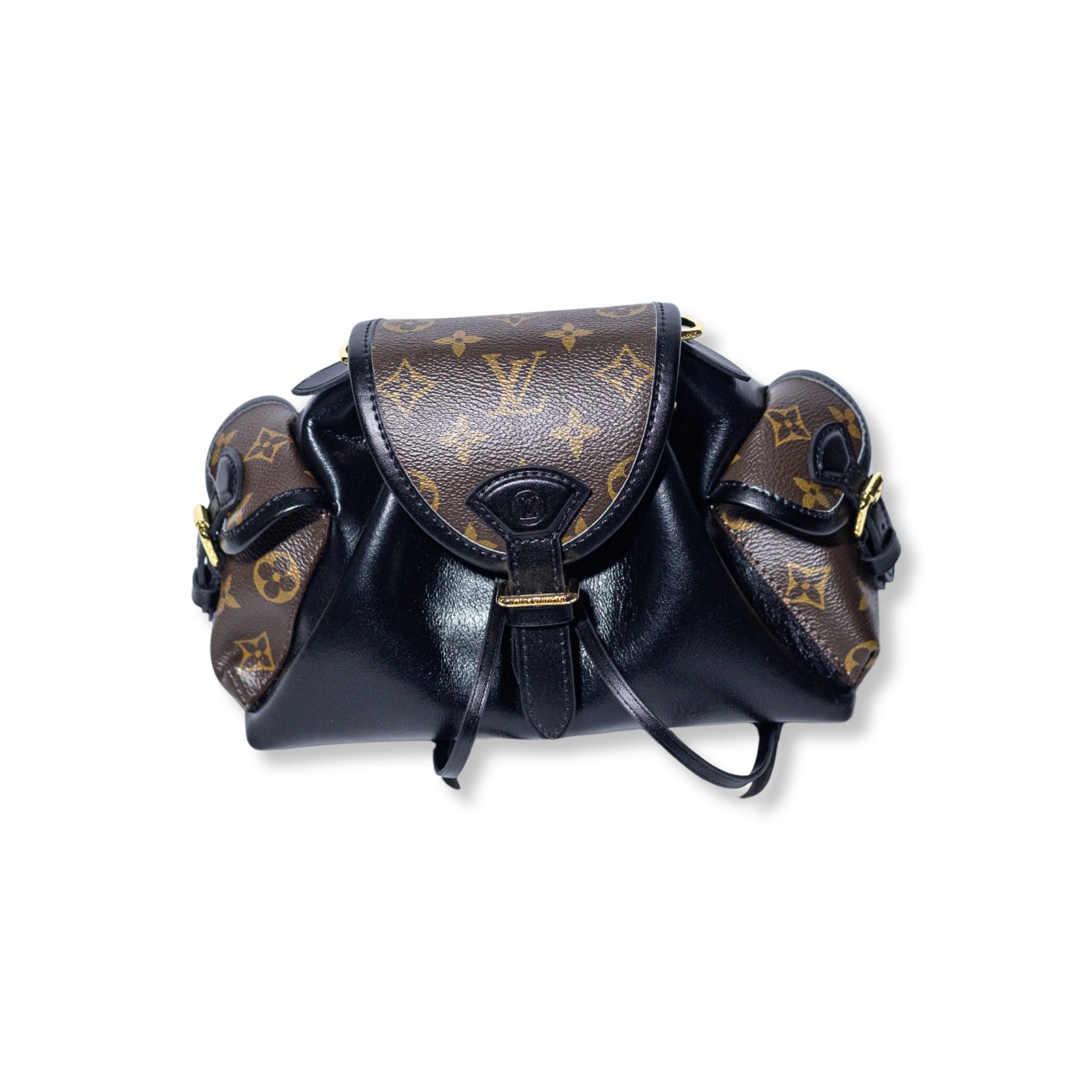 Monogram Leather Chain Bag by L.V