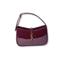 Saint Laurent Le 5 à 7 Patent Leather Shoulder Bag