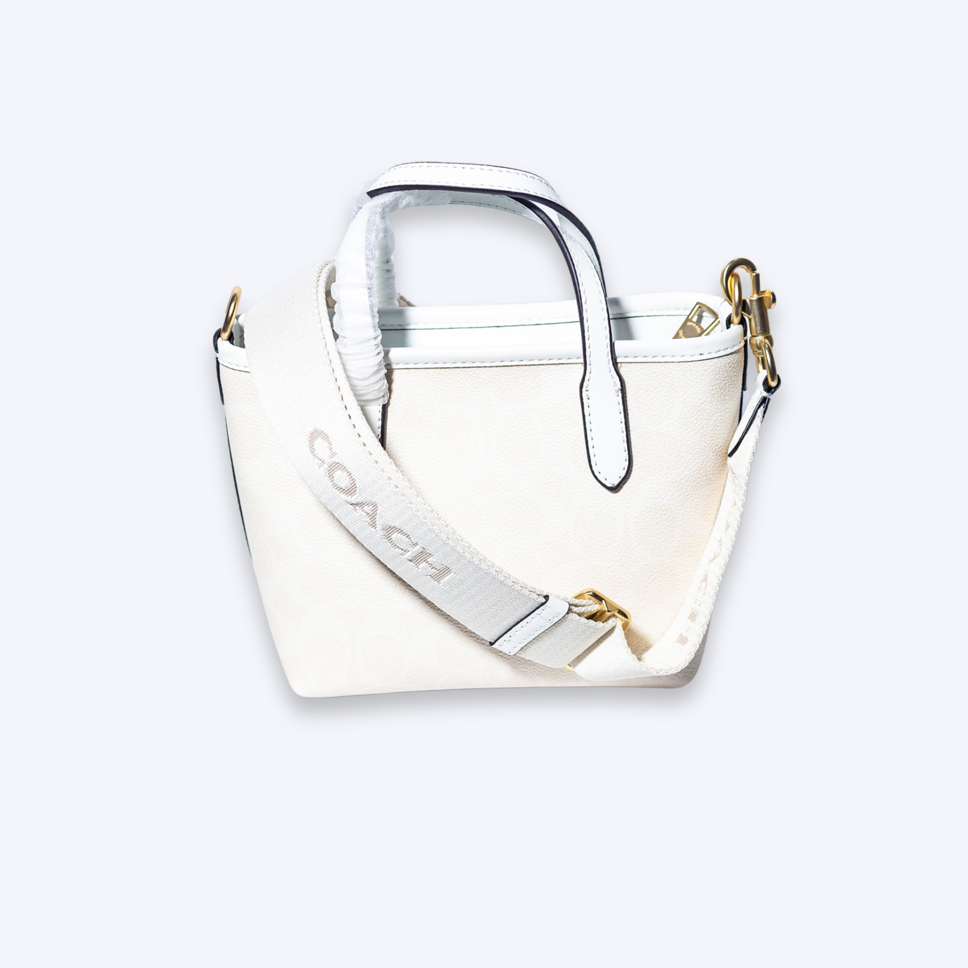 Coach Small Tote in Signature Canvas