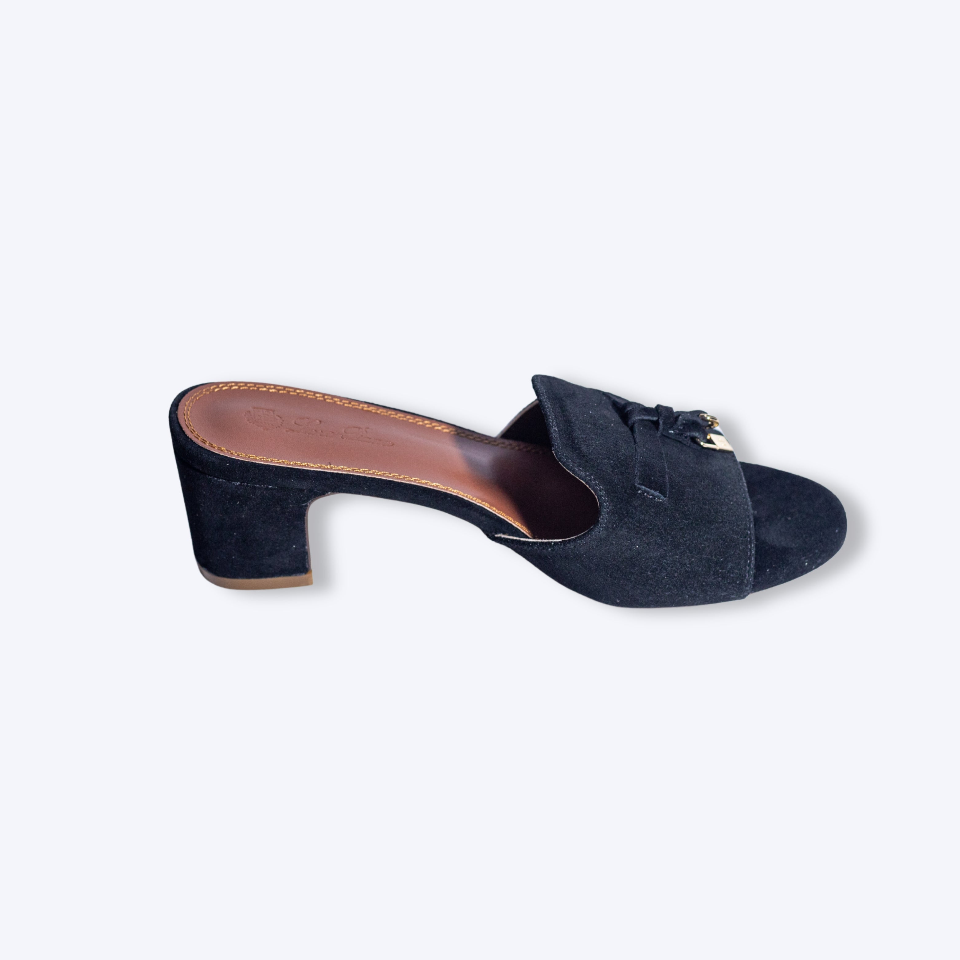 Summer Charms Suede Mule