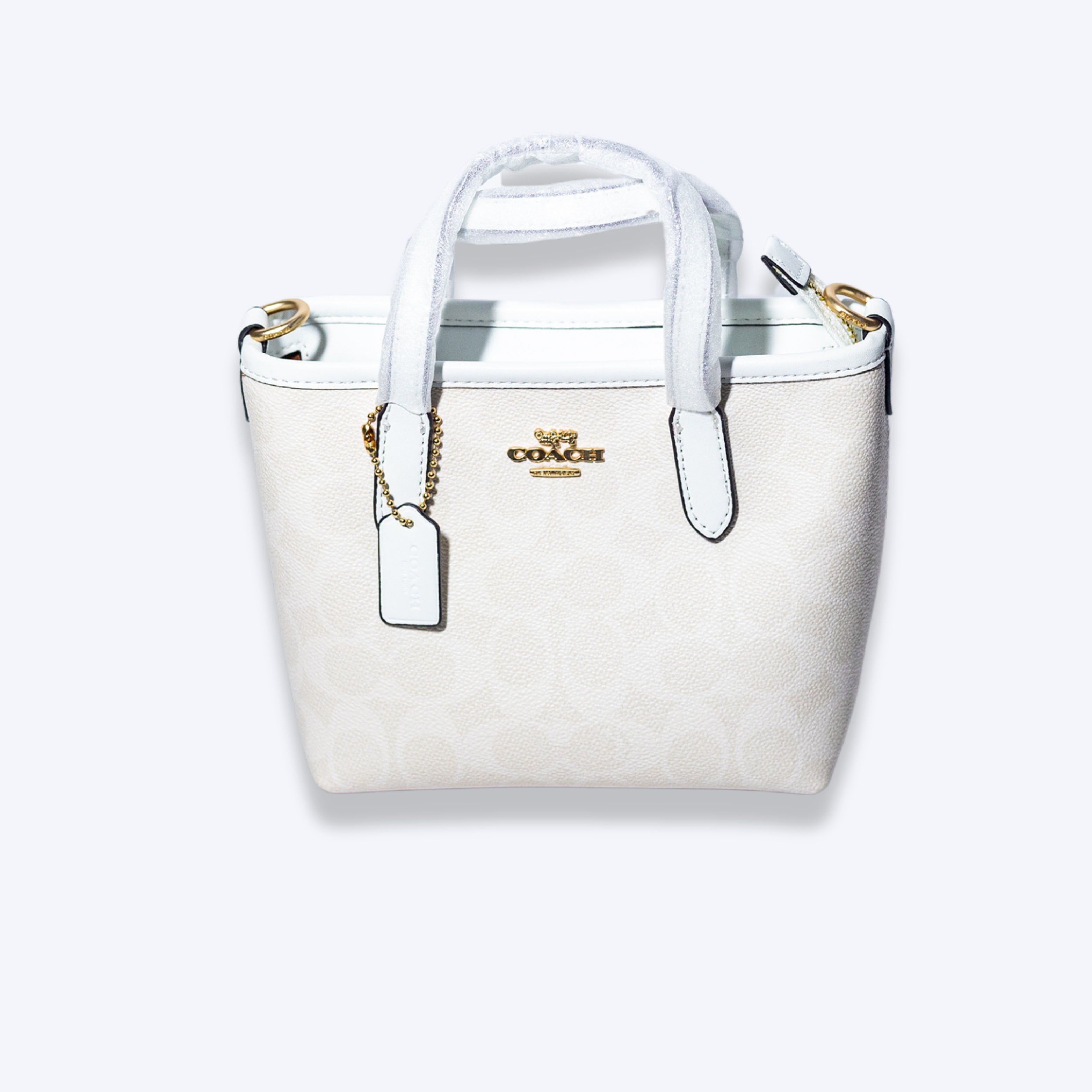Coach Small Tote in Signature Canvas