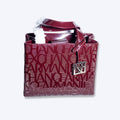 Armani Exchange Women’s Handbag with Embossed Logo Pattern