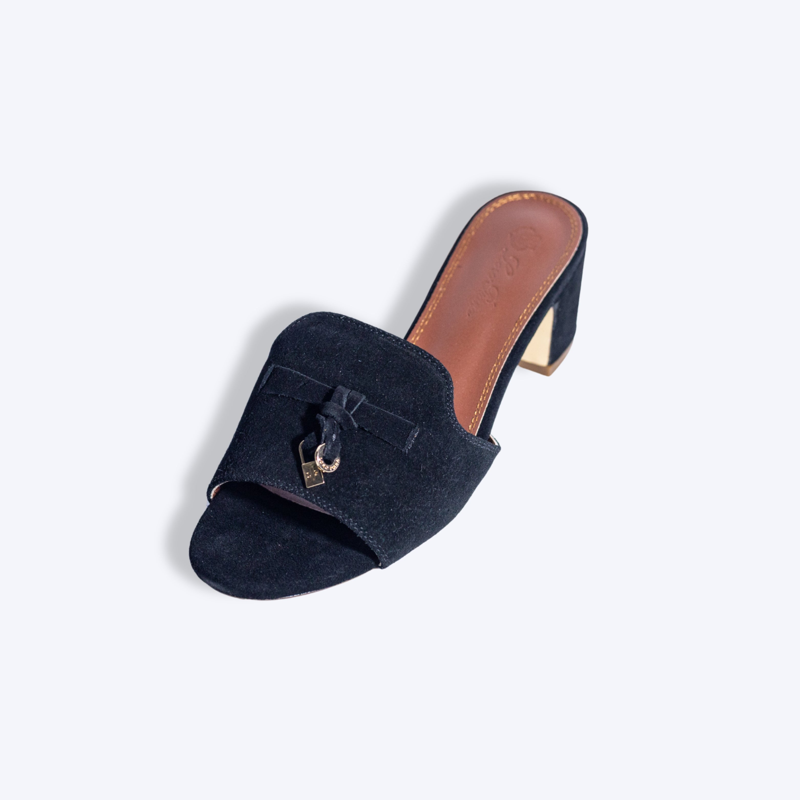 Summer Charms Suede Mule