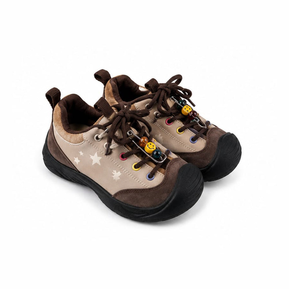 Children's Capped-Toe Fashion Running/Hiking Sneakers