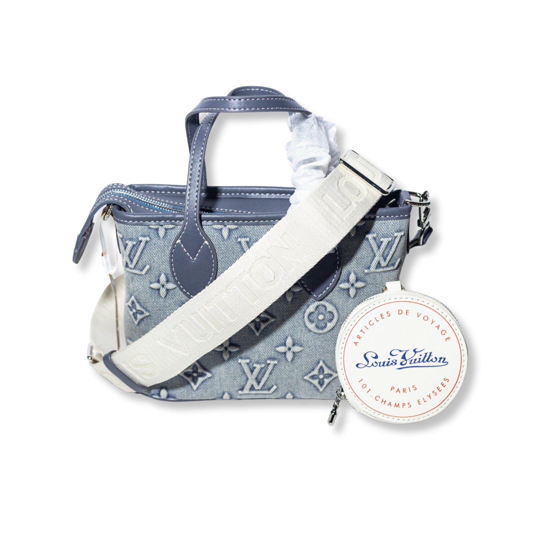 Louis Vuitton Monogram Denim Top Handle Bag