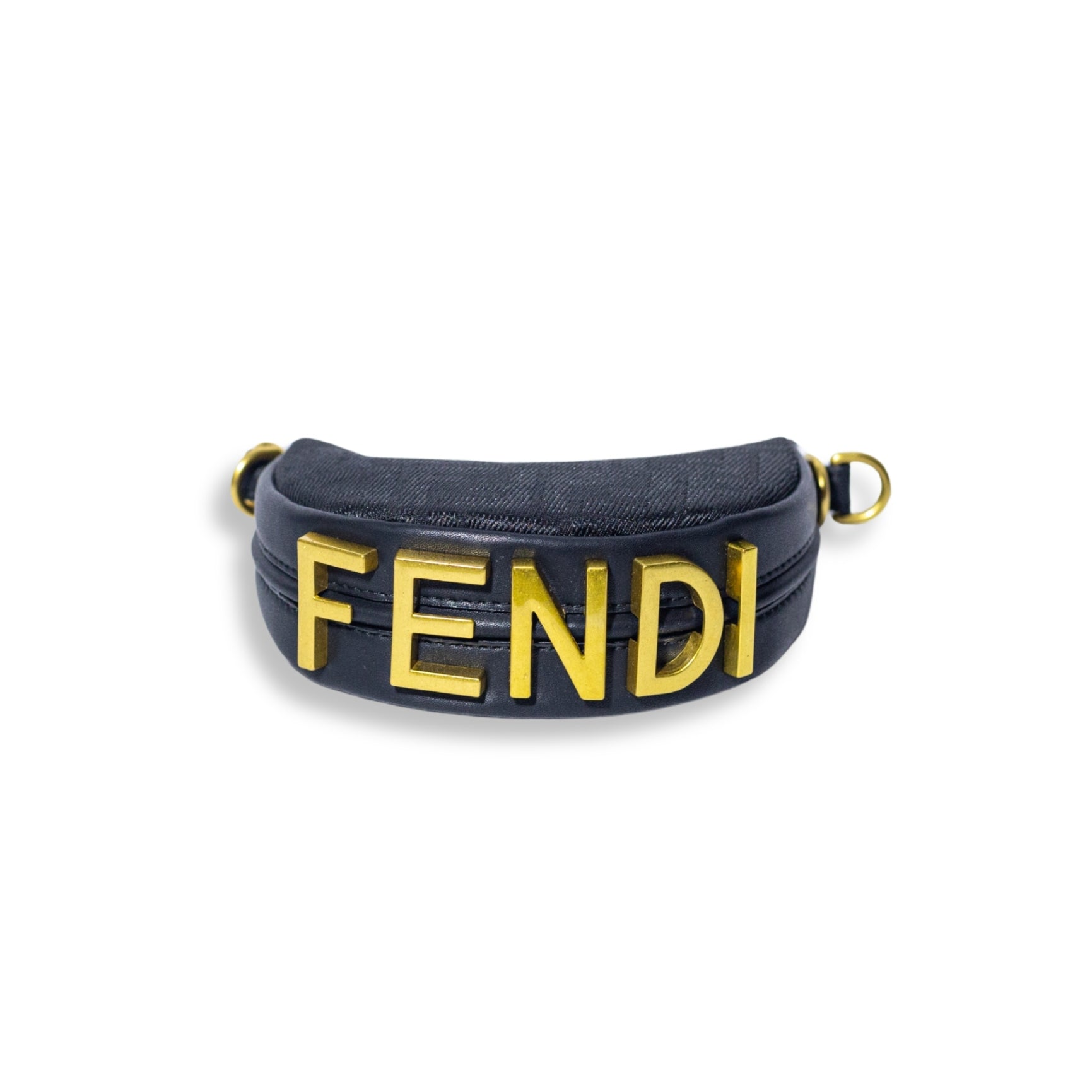 Fendi Mini Baguette FF Jacquard Bag