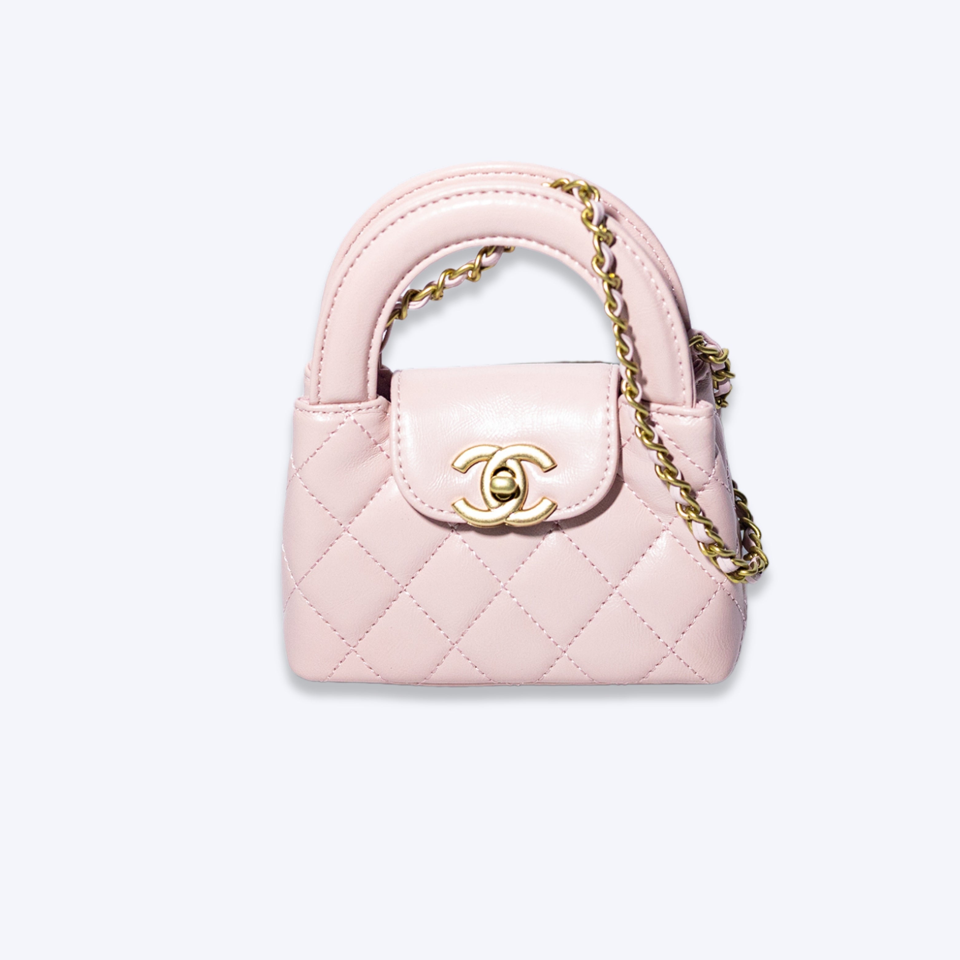 Chanel Mini Top Handle Flap Bag