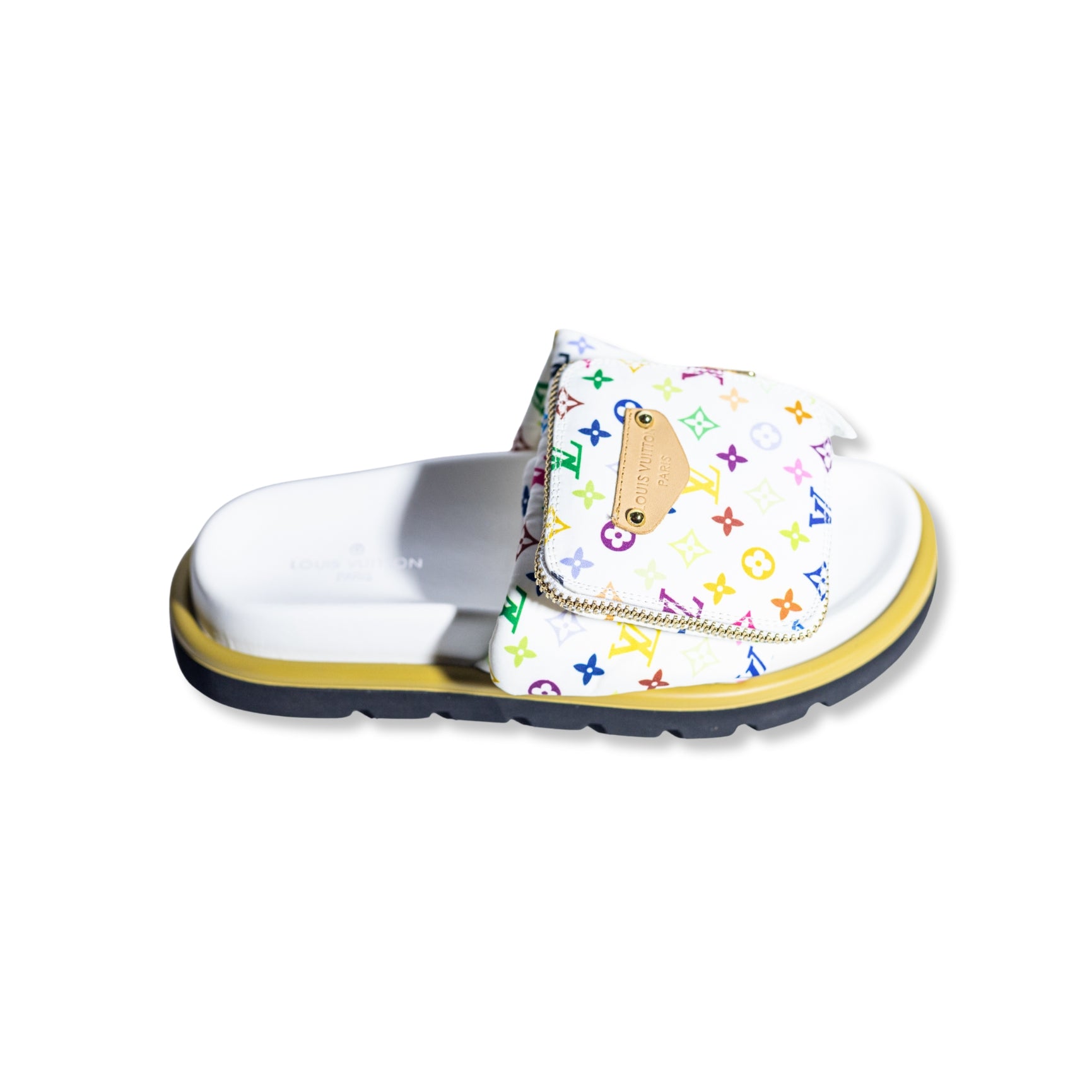 LV Monogram Multicolor Pool Slide
