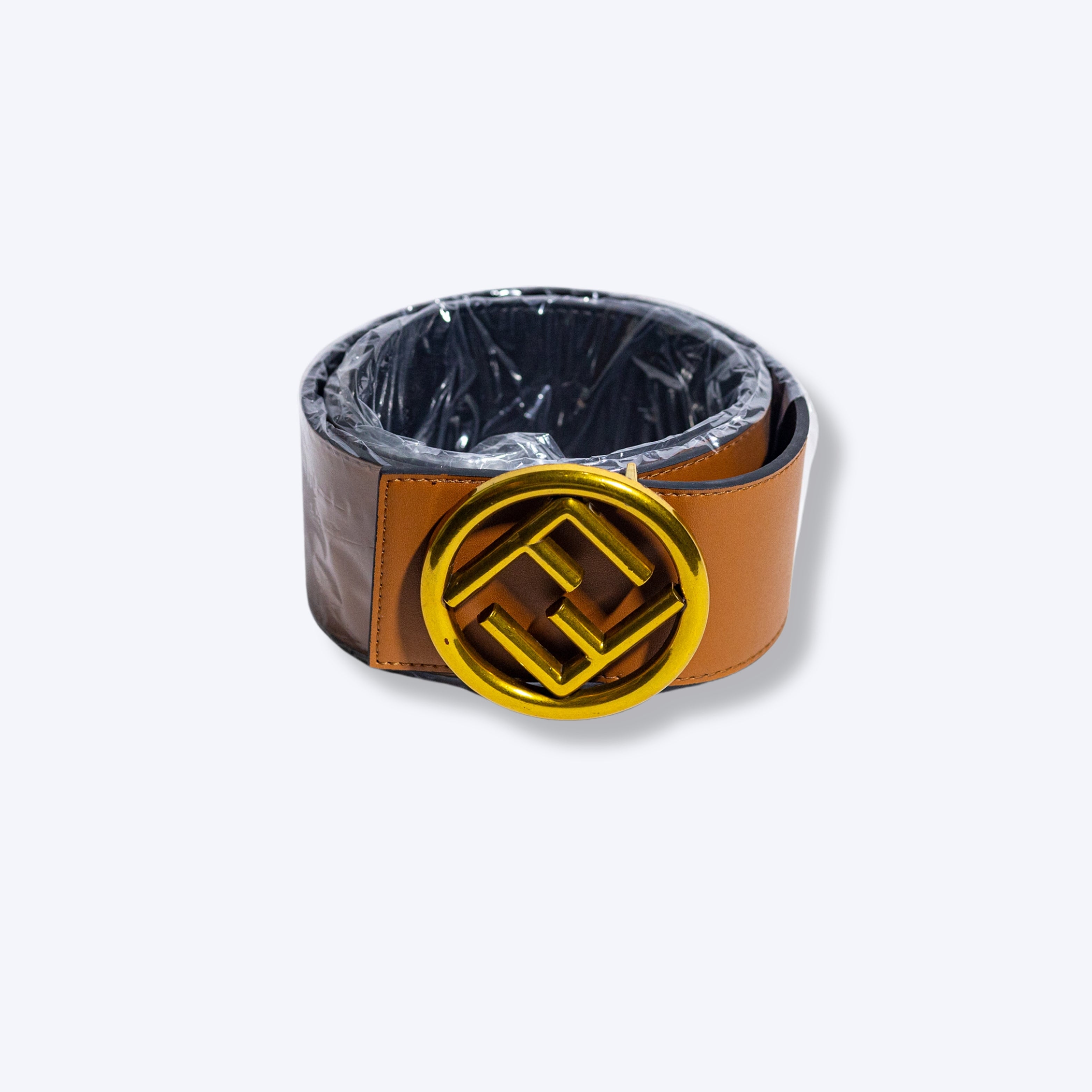 Fendi Round FF Logo Belt