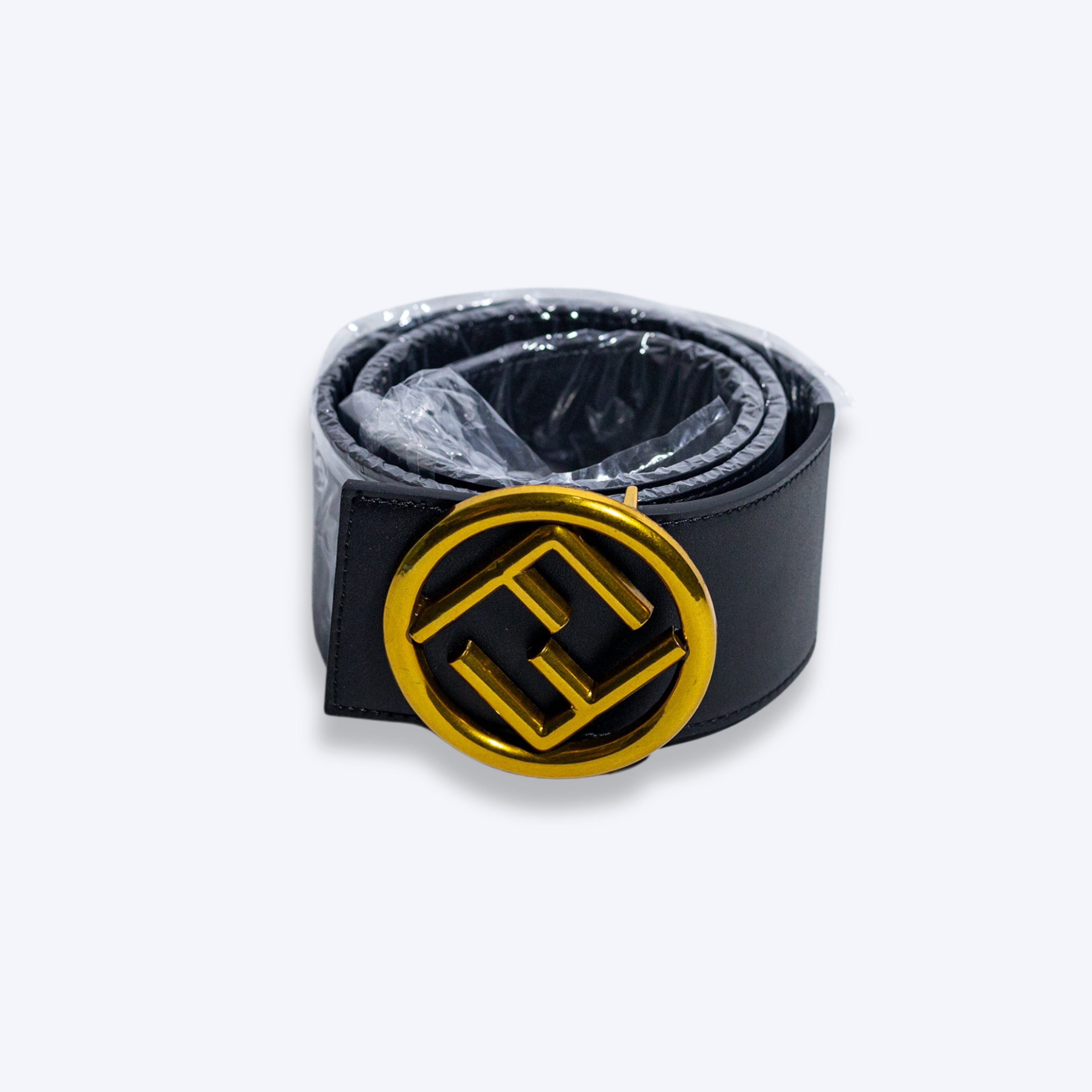 Fendi Round FF Logo Belt