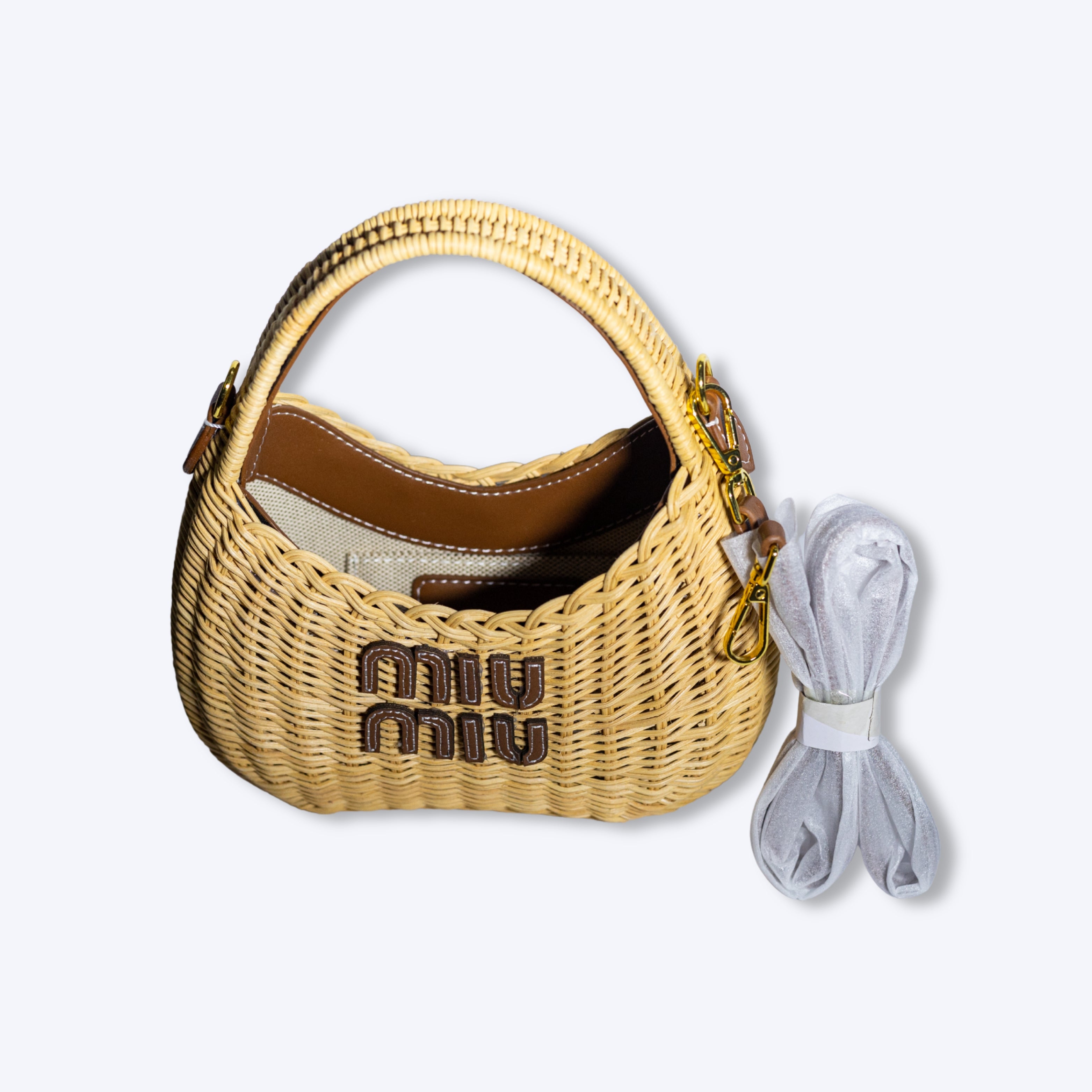 Wander Wicker Handbag