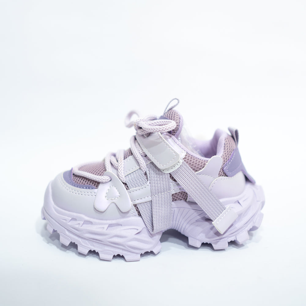 Citron Wave Chunky Trail Sneaker