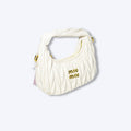 Wander Matelassé Leather Hobo Bag