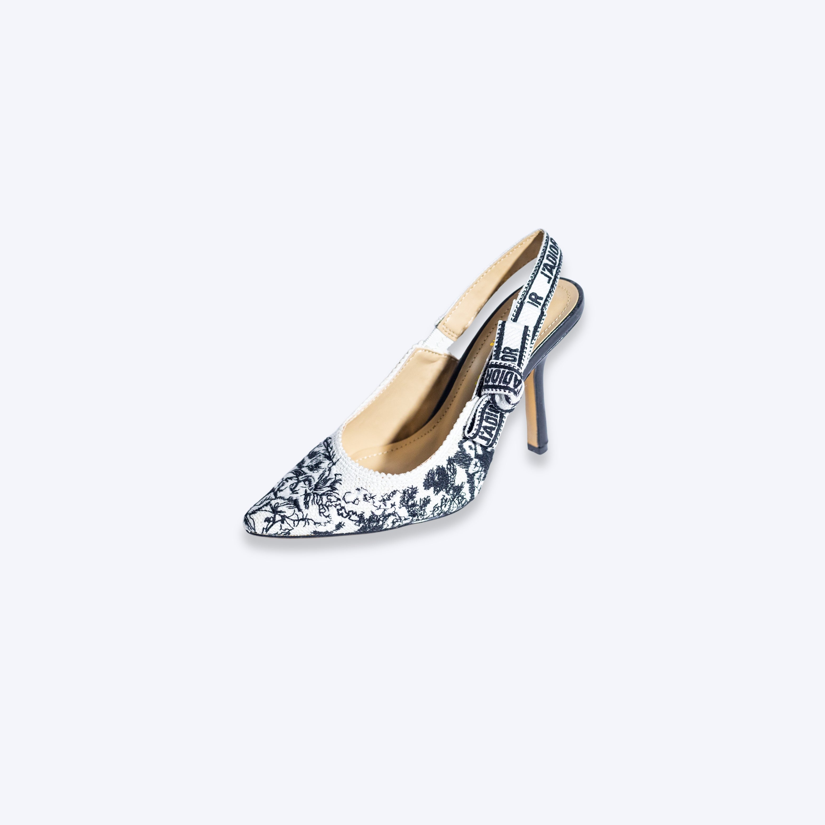 J'Adior Toile Slingback Pump