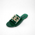DG Crystal Logo Slide Sandal
