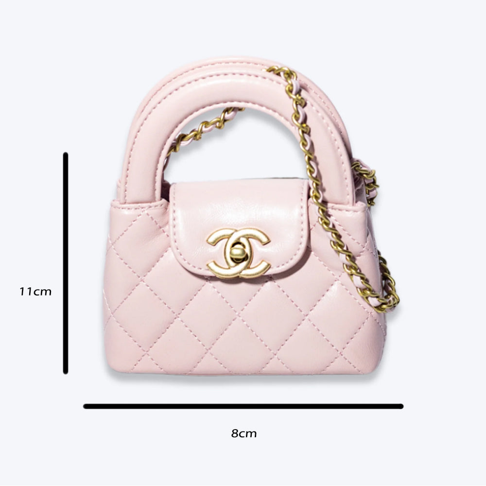 Chanel Mini Top Handle Flap Bag